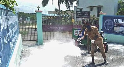 மின் கணக்கீட்டாளருக்கு கரோனா: காவேரிப்பட்டி துணை மின் நிலைய அலுவலகம் மூடல்