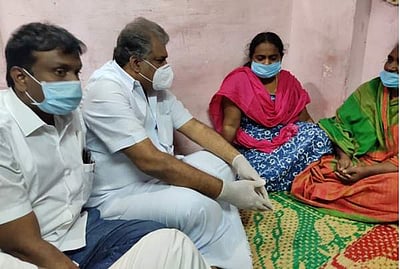 சாத்தான்குளம் சம்பவம்: பாதித்த குடும்பத்துக்கு ரூ.3 லட்சம் நிதியுதவி வழங்கினார் ஜி.கே.வாசன்