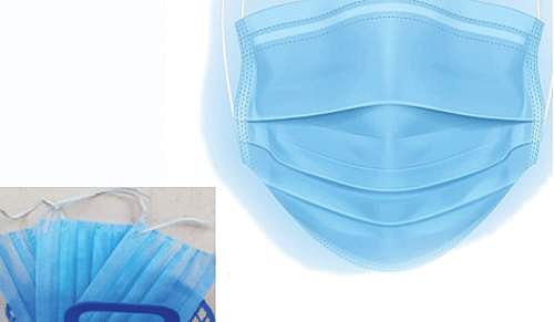 தடை செய்யப்பட்ட பாலி புரோபைலின் துணியில் முகக்கவசங்கள்!