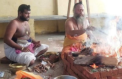 சிதம்பரத்தில் உலக நன்மையை கருதி ருத்ர ஹோமம்