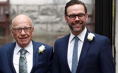 நியூஸ் கார்ப் தலைமைக் குழுவில் இருந்து பதவி விலகினார் ஜேம்ஸ் முர்டோச்