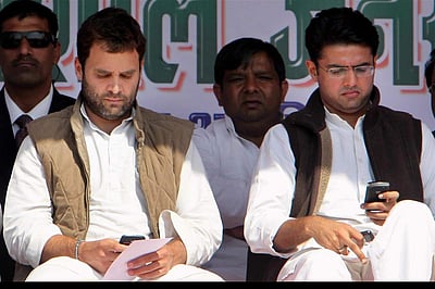 ராகுல், பிரியங்காவுடன் சச்சின் பைலட் சந்திப்பு