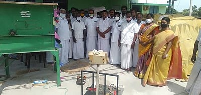 நேரடி நெல் கொள்முதல் நிலையம் திறப்பு