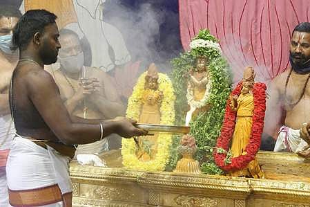 திருச்சானூா் கிருஷ்ணா் கோயிலில் கோகுலாஷ்டமி