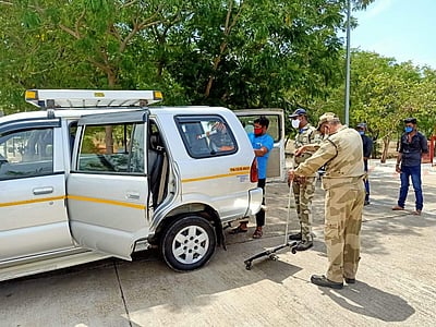 மதுரை விமான நிலையத்தில் 5 அடுக்கு பாதுகாப்பு