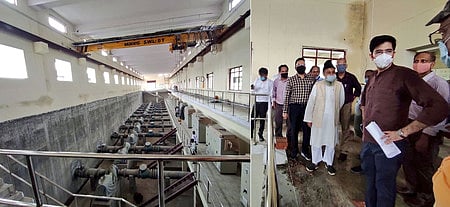 சோனியா விஹாா் நீா்த்தேக்கக் கட்டுமானப் பணி: 3 மாதங்களில் முடிக்க ராகவ் சத்தா உத்தரவு