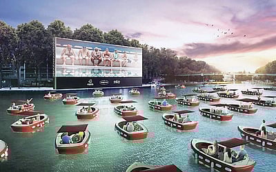 ஆற்றங்கரையில் திரைப்படம்!