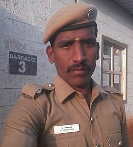 சேலம்: விபத்தில் சிக்கி காவலா் பலி