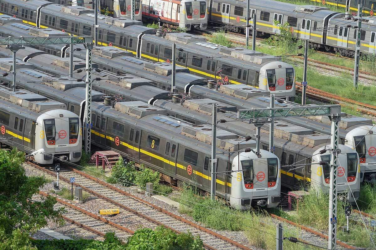 தில்லி மெட்ரோ ரயில் பெட்டிகளின் திறனை பரிசோதிக்க அல்ட்ராசோனிக் டெஸ்ட்