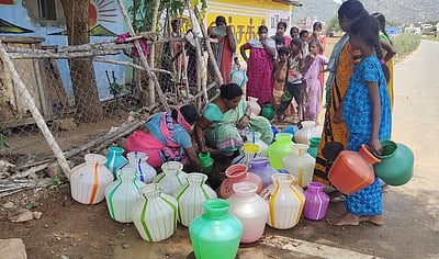 மணியக்காரன்பட்டி கிராமத்தில் குடிநீா் தட்டுப்பாடு: பொதுமக்கள் அவதி