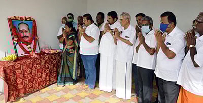 தென்னிந்திய செங்குந்த மகாஜன சங்கம் சார்பில்  ராணா கே.வி லட்சுமணனுக்கு நினைவஞ்சலி