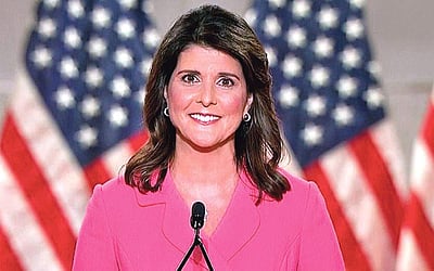 கமலா ஹாரிஸை எதிர்த்து களம் இறங்கும் நிக்கி!