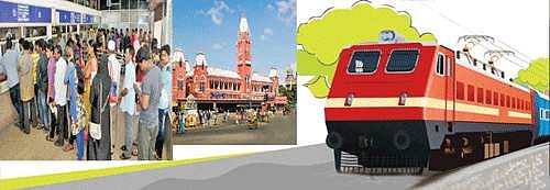 ரயில் டிக்கெட் விற்பனையை தனியார் வசம் ஒப்படைக்க திட்டம்