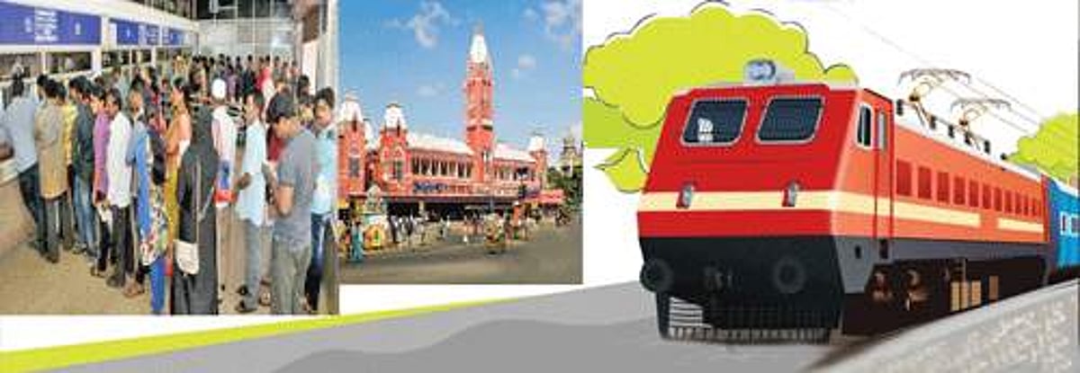 ரயில் டிக்கெட் விற்பனையை தனியார் வசம் ஒப்படைக்க திட்டம்