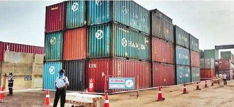 ஹைதராபாத்துக்குச் செல்லும் அமோனியம் நைட்ரேட் பெட்டகங்கள்