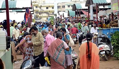 ஈரோட்டில் காய்கறி மார்க்கெட் இன்று முதல் 12 மணி வரை செயல்பட அனுமதி