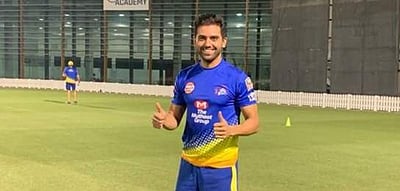 கரோனா பாதிப்பிலிருந்து குணமடைந்தார் சிஎஸ்கே வீரர் தீபக் சஹார்