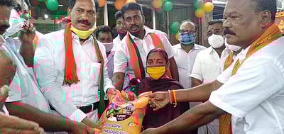 காங்கிரஸ் இல்லாத புதுச்சேரி என்கிற  சூழல் உருவாகி வருகிறது - பாஜக தலைவர் வி.சாமிநாதன் 