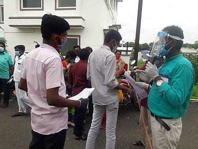 நீட் தேர்வு: நாமக்கல் மாவட்டத்தில் 4,838 பேர் பங்கேற்பு