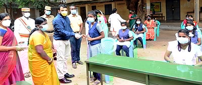 கடலூா், திருவண்ணாமலையில் குடல்புழு மாத்திரைகள் வழங்கும் பணி தொடக்கம்