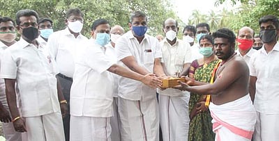 தோவாளை ஊராட்சிப் பகுதிகளில் பல்வேறு திட்டப் பணிகளுக்கு அடிக்கல் நாட்டு விழா