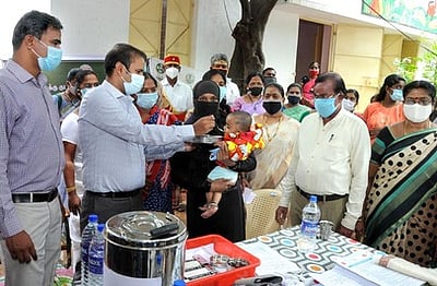 கிருஷ்ணகிரி: 5.20 லட்சம் பேருக்குகுடற்புழு நீக்க மாத்திரைகள் வழங்கும் முகாம்