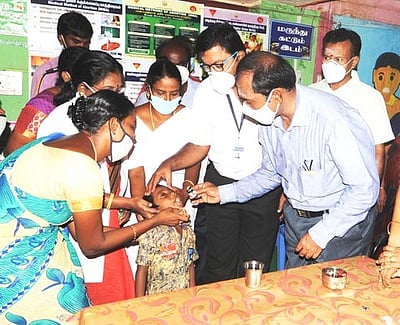 சிவகங்கையில் தேசிய குடற்புழு நீக்க வார விழா