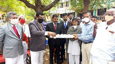 நாகா்கோவிலில் கபசுரக் குடிநீா் அளிப்பு