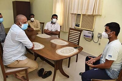 சித்தூர் ஆட்சியருக்கு கரோனா தொற்று