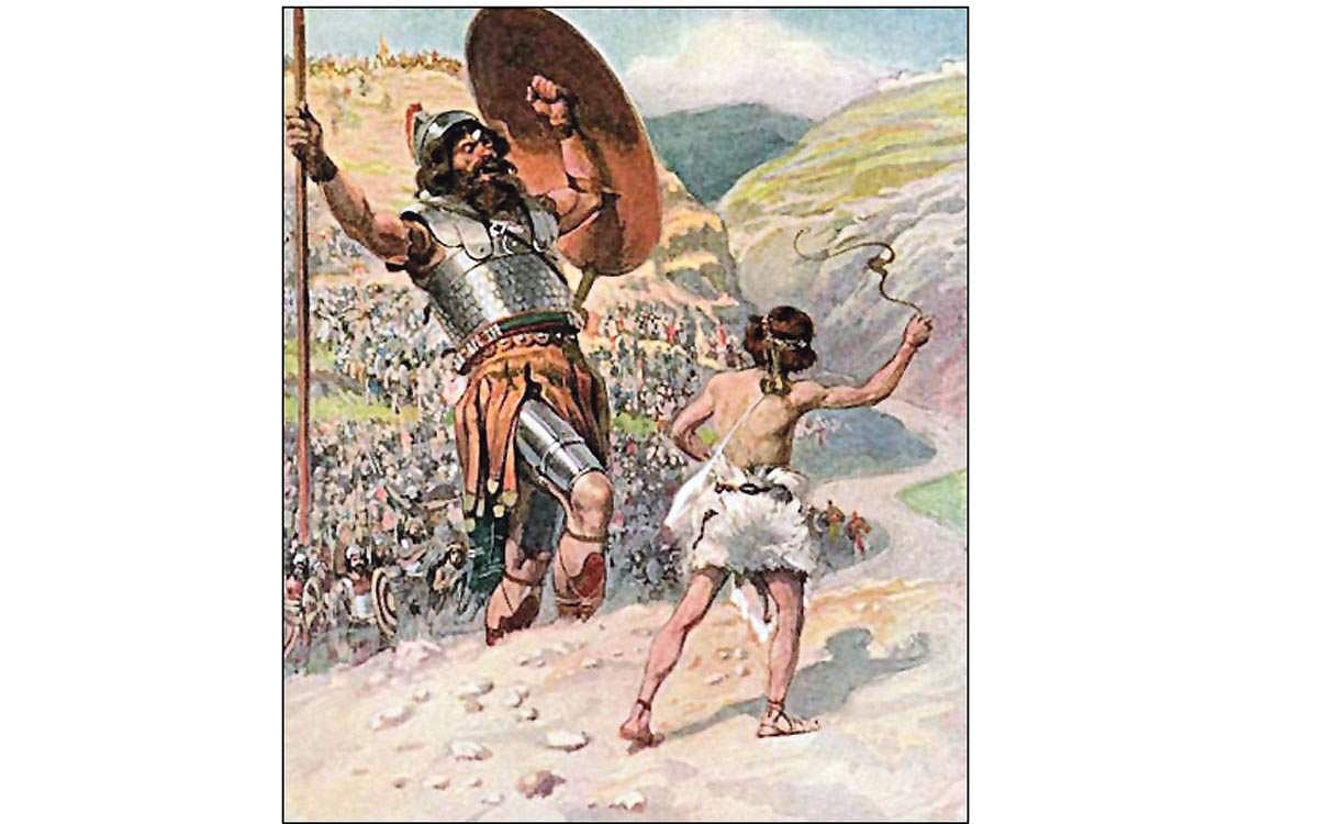 தாவீது-கோலியாத்தை வென்ற வரலாறு