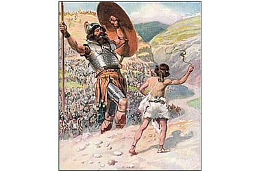 தாவீது-கோலியாத்தை வென்ற வரலாறு