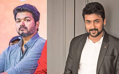 விஜய் - சூர்யா ரசிகர்களின் போஸ்டர் போர்