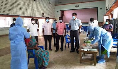 கரோனா சிறப்பு மருத்துவ முகாம்