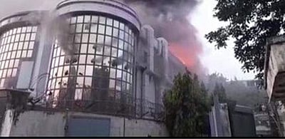 நொய்டாவில் பயங்கர தீ விபத்து