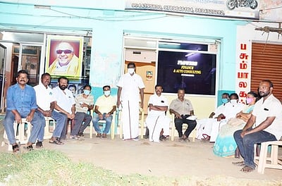 பாவூா்சத்திரம், சுரண்டையில் திமுக கூட்டணி ஆலோசனை