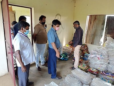 திடக்கழிவு மேலாண்மை பணிகள் ஆய்வு