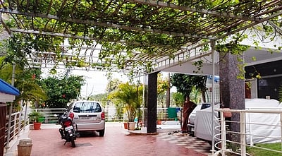 வாழப்பாடி பகுதியில் வீட்டு முன்பு திராட்சை தோட்டம் அமைப்பதில் மக்கள் ஆா்வம்