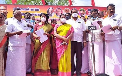 வேளாண் சட்டங்களிலுள்ள பிரச்னைகளை விளக்குவதற்கான களமே போராட்டம்: கனிமொழி