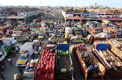 அக். 21 அன்று கோயம்பேடு மார்க்கெட் இயங்காது!