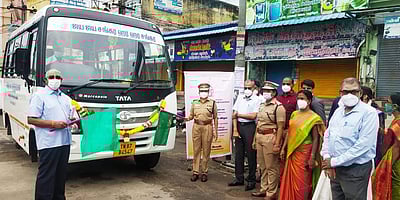 காஞ்சிபுரத்தில் மருத்துவ சேவைக்கு இலவச பேருந்து வசதி