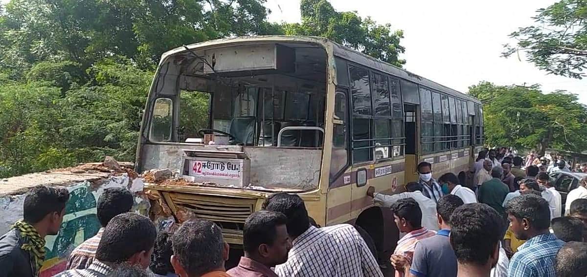 4 பேர் பலி: அரசுப் பேருந்து ஓட்டுநர்களுக்கு எச்சரிக்கை விடுத்துள்ள விபத்து