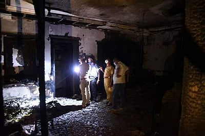 சேலத்தில் ஒரே குடும்பத்தைச் சேர்ந்த 5 பேர் தீயில் கருகி பலி