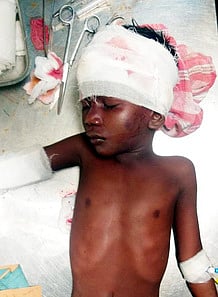 இரும்புக் கம்பியால்சிறுவனைத் தாக்கிய பெண் கைது