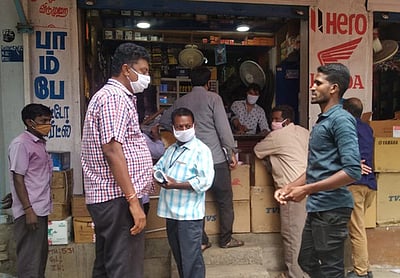 பாதுகாப்பு வழிமுறைகளைப் பின்பற்றாத கடைக்கு அபராதம்