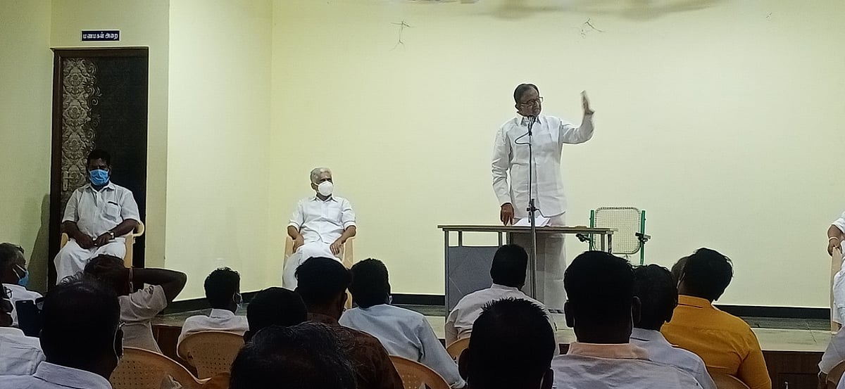 அதிமுக-பாஜக இடையேயான உறவு கட்டாயத் திருமணம் போன்றது: ப.சிதம்பரம்