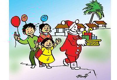 கிறிஸ்துமஸ் தாத்தா !