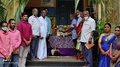 பள்ளியில் பாரம்பரிய பொங்கல் விழா