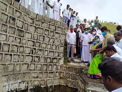 புழுதிக்குட்டை ஆனைமடுவு அணையிலிருந்து தண்ணீர் திறப்பு