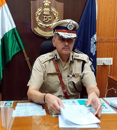 புதுவை புதிய டிஜிபியாக ரன்வீா்சிங் கிருஷ்ணியா பொறுப்பேற்பு