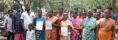 பெரியகோட்டை ஊராட்சியில் அடிப்படை வசதி கோரி மனு